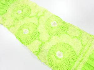 正絹　絞り　帯揚げ